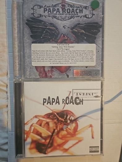 Papa Roach CDs Collection: Getting Away With Murder / Infest.