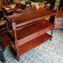 Antique mahogany dumbwaiter Image 3