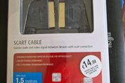 LOGIK Gold Plated Scart cable, new and sealed