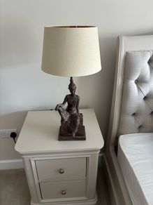 Pair of New Buddha Table Lamps