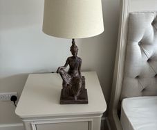 Pair of New Buddha Table Lamps