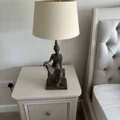 Pair of New Buddha Table Lamps