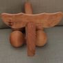 Vintage Wooden Massage Moose by Taitra Sweden Image 4