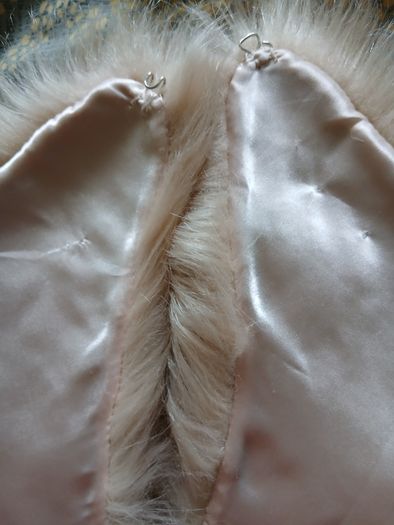 Faux fur wrap