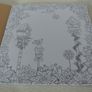 Adult Christmas Colouring Book & Colour Therapy Colouring Pencils Image 2