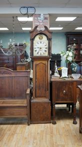 Late Georgian Oak Grandfather Clock