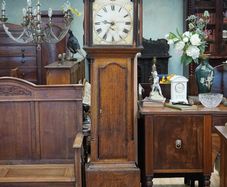 Late Georgian Oak Grandfather Clock