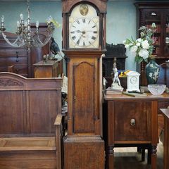 Late Georgian Oak Grandfather Clock