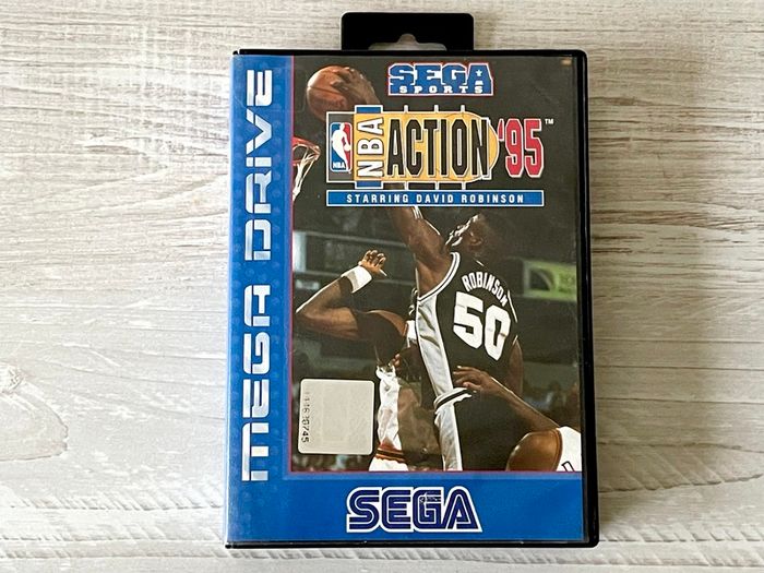 NBA Action 95 starring David Robinson for Mega Drive Boxed