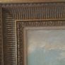 Art - Antique Oil on Canvas 19th Cent. ( R. Percy) ( Reduced) Image 4