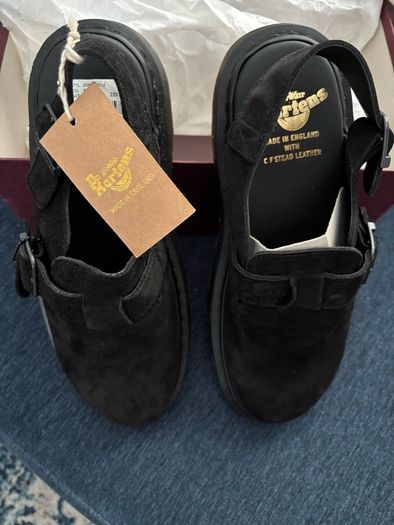 Dr. Martin Black Mule