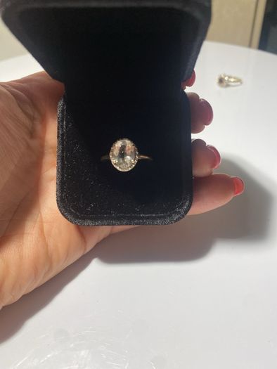 Morganite Ring 9ct Gold