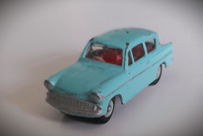 Diecast Vintage Dinky Toys Ford Anglia (105E) - Fair to Good Original Condition/No Box