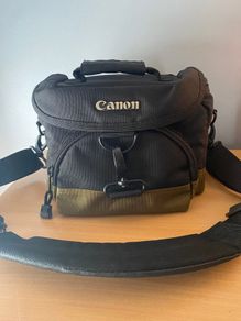 Canon Camera Bag Padded Carry Case Good Condition