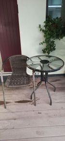 table and chair
