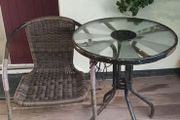 table and chair