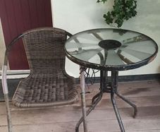 table and chair