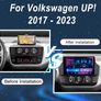 Car Head Radio Carplay Android Car Radio for Volkswagen UP! 2017 -2023 UP Manual A/C Multimedia Video Player WIFI Image 5