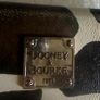 Dooney & Bourke Continental Clutch  Zebra Print Trifold Checkbook Wallet with Purple Interior Lining Image 8