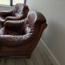 Pair of Leather Armchairs Image 2