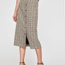 ZARA checked pencil skirt size 8 Image 7