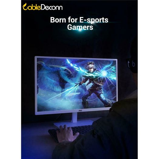 CableDeconn 5M Premium DisplayPort 1.4 UHD/3D 8K (7680x4320@60Hz) 32.4Gbps (Aluminum Alloy/Nylon Braided/Gold Plated) Cable (Brand New/Warranty)