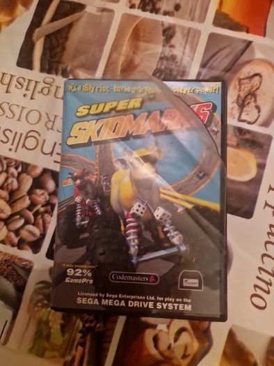 Super Skidmarks Mega Drive Arcade Retro Games Original