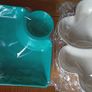 Mug & Selection of Plastic Snack Trays Image 7