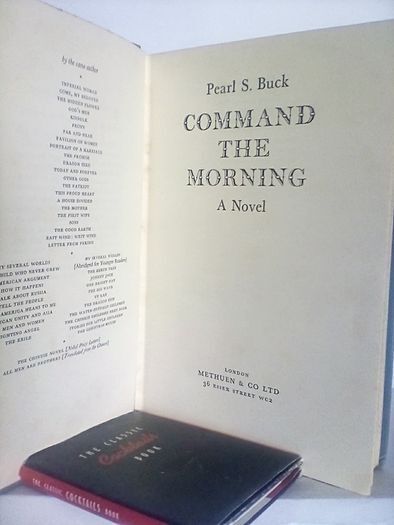 Command The Morning: A Novel by Pearl S. Buck (HQ348)