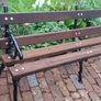 Cast iron garden bench Image 8