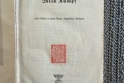 Mein Kampf. 1940. German Army Soldiers Edition.