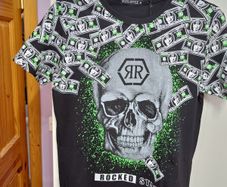 Skull T-Shirt Luxury Brand New