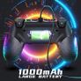 AceGamer Wireless Controller for PS4 Game Compatible with PS4/Pro/PC with Motion Motors and Audio Function,Mini LED Indicator,USB Cable and Anti-Slip Image 3