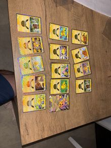 13 different pikachus , 15 altogether , and pikachu ex 30th celebration