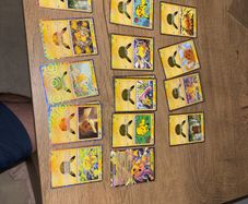 13 different pikachus , 15 altogether , and pikachu ex 30th celebration