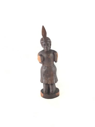 Vintage wooden sculpture