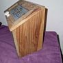 Vintage hand made wooden Recipes box Image 4