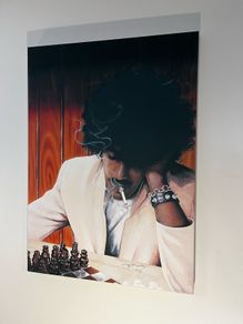 Original 76cm x 101cm print by Jim Fitzpatrick, limited edition. Perfect condition