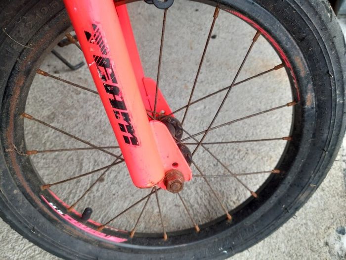 Pink 16inch bicycle