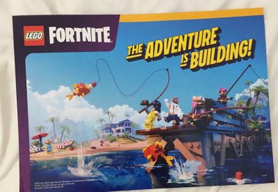 Lego Fortnite poster