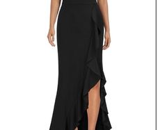maxi black dress