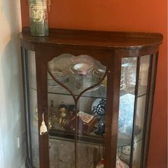 Vintage glass cabinet