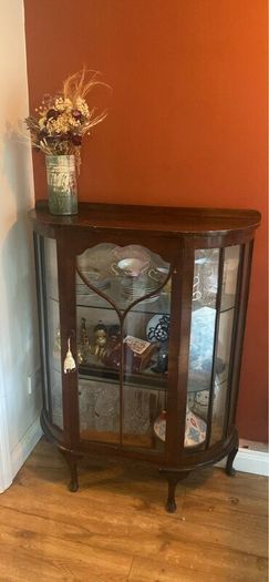 Vintage glass cabinet