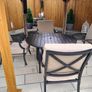 Patio set with fire pit and Grill Image 5