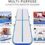 FREE EXPRESS SHIPPING Air Gymnastics Track Tumbling Mat/Inflatable Gymnastics Tumble Track Gym Mat for Home Use/Training/Cheerleading/Yoga/Water Fun Image 4