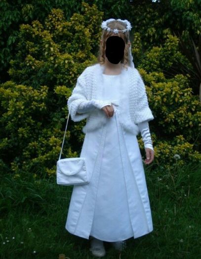 Communion dress and accessories