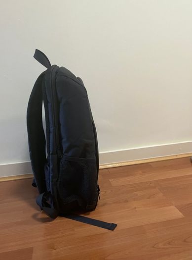 Black heavy duty rucksack