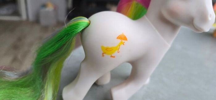 Quackers HTF Duck Twinkle Eye Ponies TE MLP G1 My Little Pony