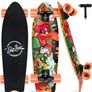 Skateboard, 27 x 8 inch Complete Skateboard for Kids Teens and Adults, 7 Layer Canadian Maple Double Kick Deck (MULTIPLE DESIGNS) Image 4