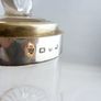 Antique Victorian Sterling Silver Mounted Glass Dressing Table Jar, Haseler Bros, Birmingham 1891 Image 10